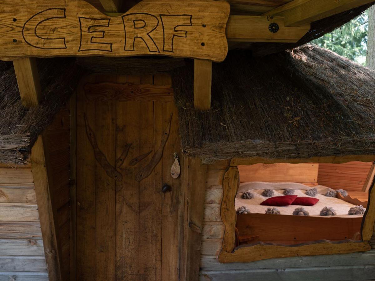 Les Cabanes De Labrousse Saint-Julien-Labrousse المظهر الخارجي الصورة